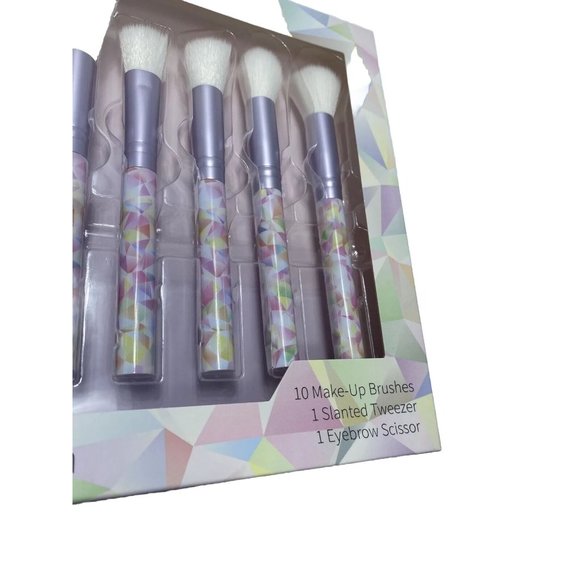 elite beauty complete brush & brow collection make up brushes - Picture 4 of 6